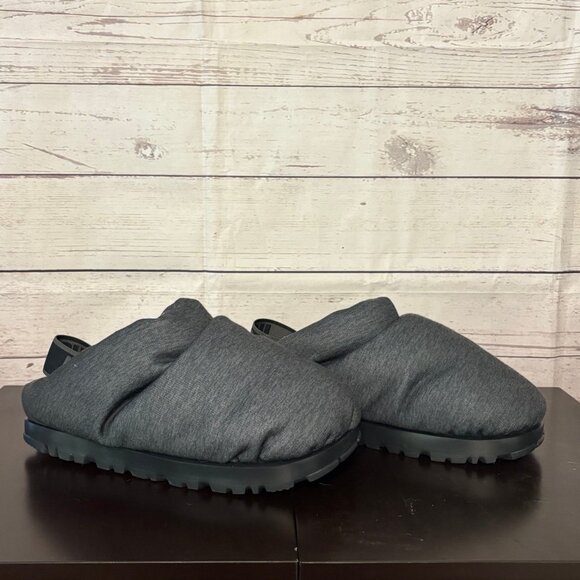 UGG Australia Charcoal Grey Spaceslider Jersey Slipper Womens 8 - Picture 1 of 6